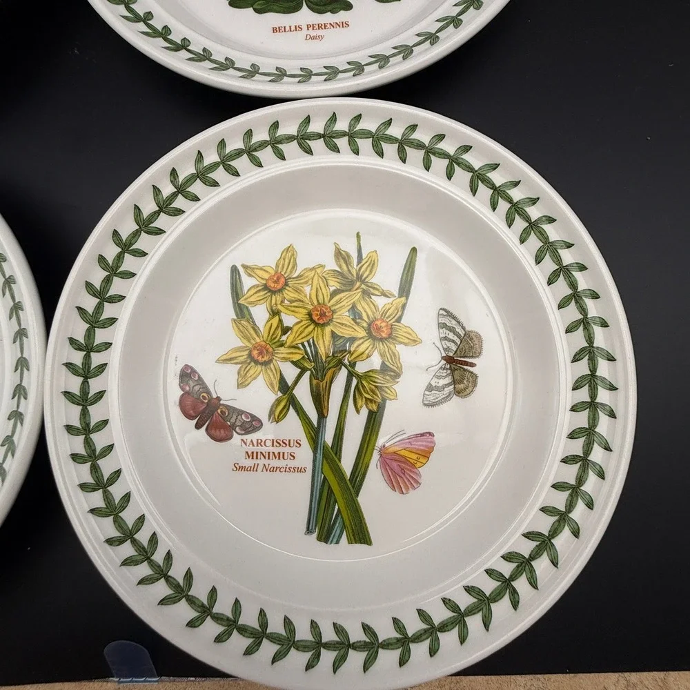 Portmeirion Botanic Garden Bread Plates 7.25